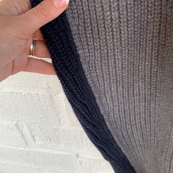 Anthropologie Moth Cuff Sleeve Color Block Tunic Sweater sz S - Picture 6 of 9